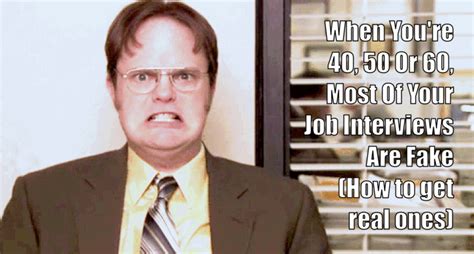 most job interviews are fake